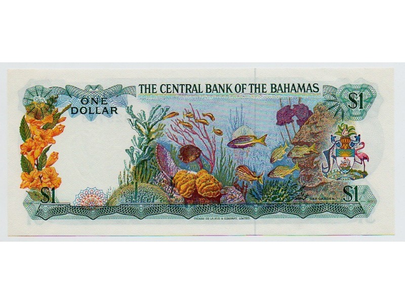 BAHAMAS Billet 1 Dollar 1974 P-35a NEUF