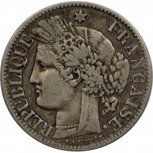 2 Francs CÉRÈS 1887 A