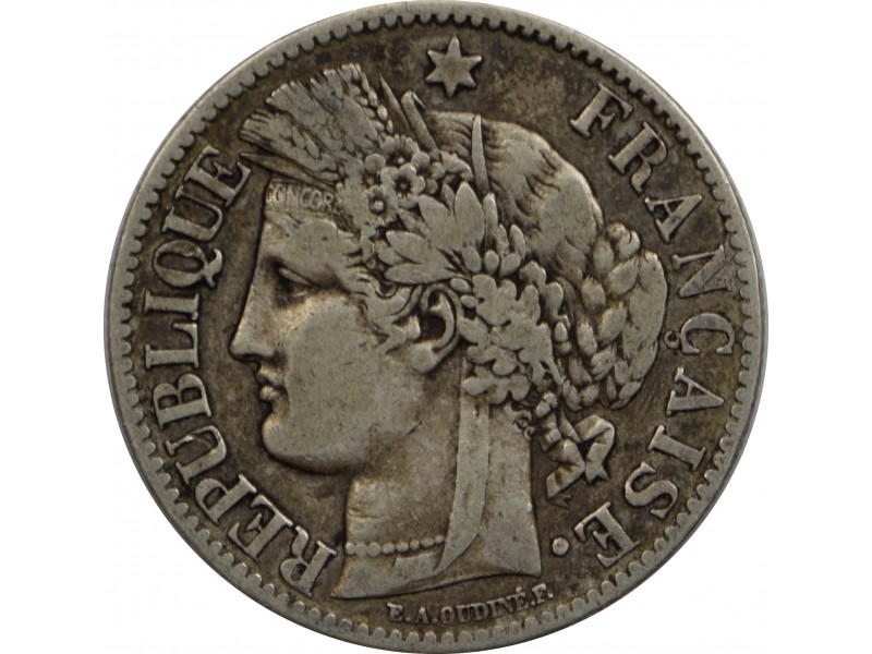 2 Francs CÉRÈS 1887 A