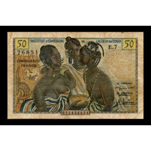 50 Francs TOGO (AOF) E.7
