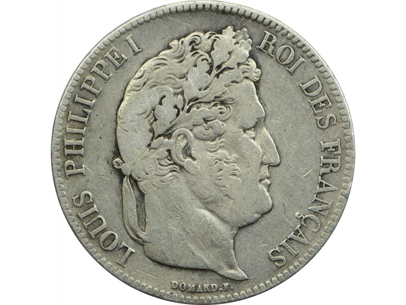 5 Francs Louis Philippe Ier 1840 Paris