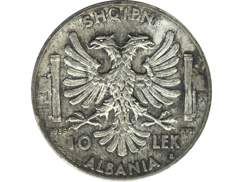 10 Lek ALBANIE 1939