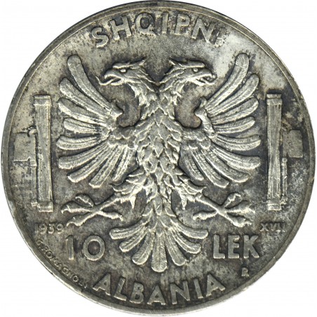 10 Lek ALBANIE 1939