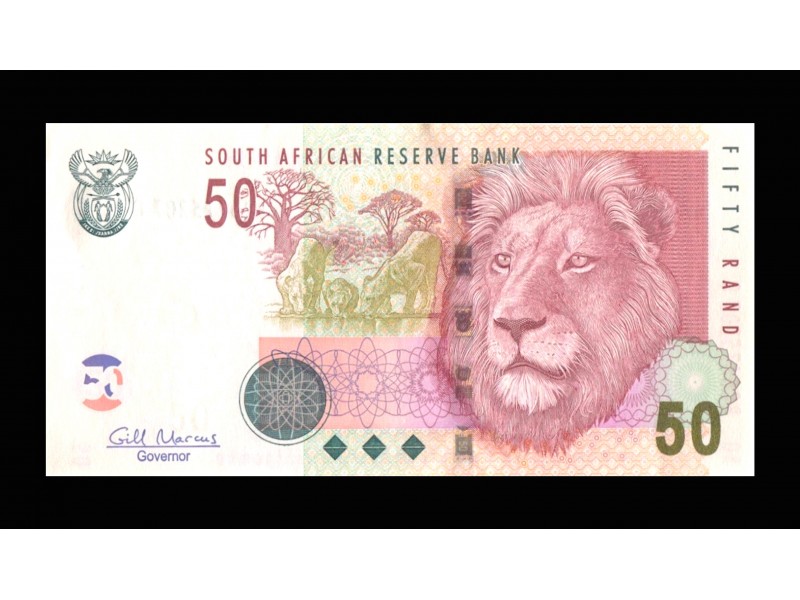 50 Rand AFRIQUE DU SUD 2005 P.130b- horizondescollectionneurs.com