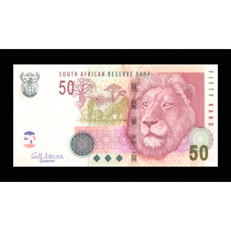 50 Rand AFRIQUE DU SUD 2005 P.130b- horizondescollectionneurs.com