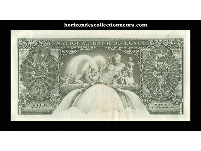 5 POUNDS ÉGYPTE 1959 P.31c