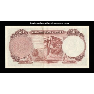 50 Piastres ÉGYPTE 1960 P.29