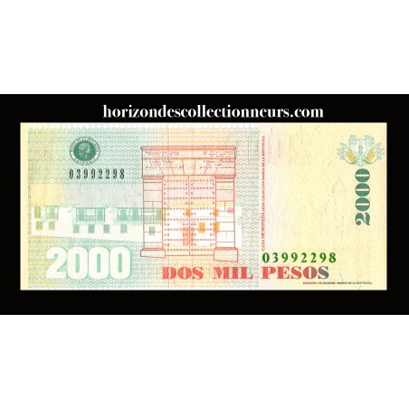 2000 Pesos COLOMBIE  2010 P.457n