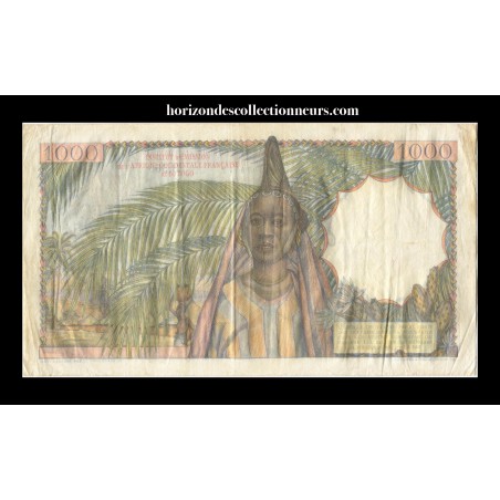1000 Francs Afrique occidentale Française (AOF) 1955-P.45