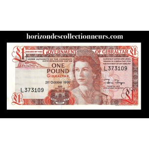 1 Pound GIBRALTAR 1986 P.20d