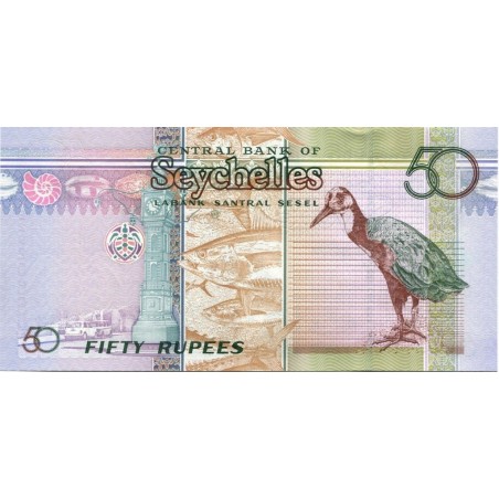 50 Rupees SEYCHELLES 2011 P.42 NEUF
