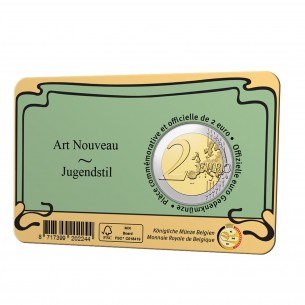 2 Euros BELGIQUE 2023 Art Nouveau 2
