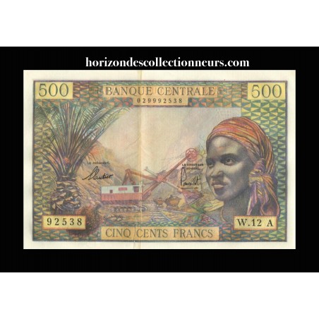 500 Francs TCHAD  (1963) P. 4