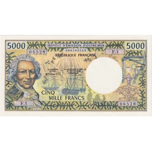 5000 Francs NOUVELLE CALÉDONIE 1971 P.65a