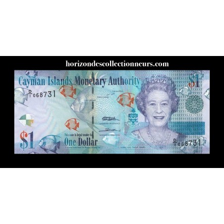 1 Dollar ÎLES CAIMANS 2010 P.38a 1 Dollar ÎLES CAIMANS 2010 P.38a