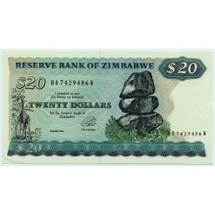 20 Dollars ZIMBABWE 1994 P.04d NEUF