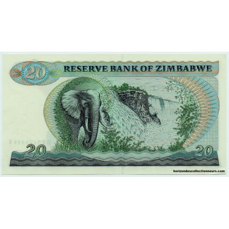 20 Dollars ZIMBABWE 1994 P.04d NEUF