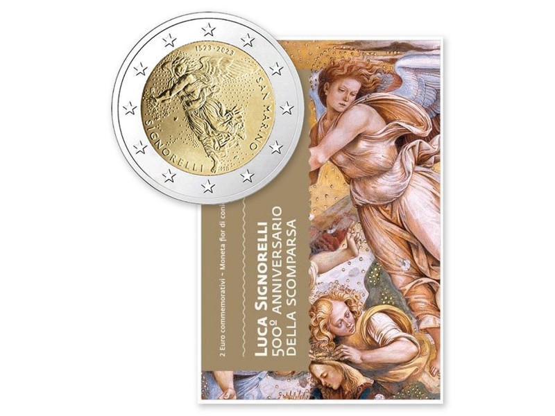 2 Euros SAINT MARIN 2023 Luca Signorelli