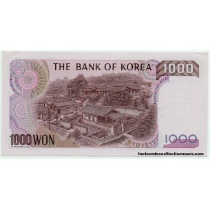 1000 Won CORÉE DU SUD 1975 P.44 NEUF 2