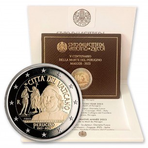 2 Euros Vatican 2023 BU - Pérugin