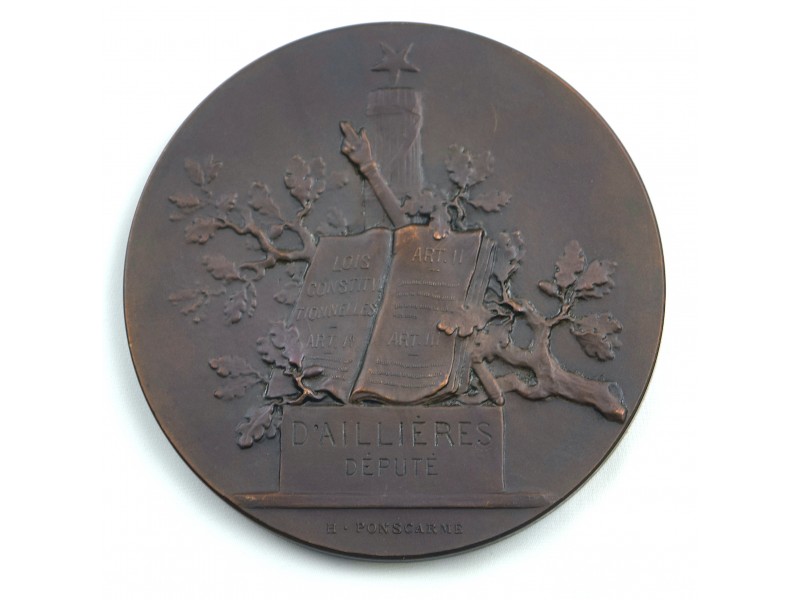 Médaille Election Felix Faure, 1895