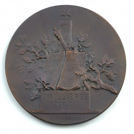 Médaille Election Felix Faure, 1895