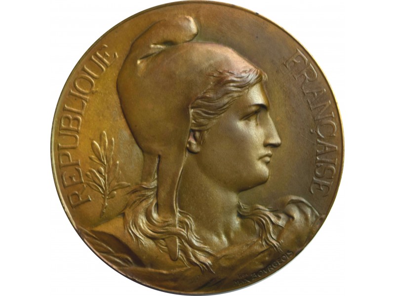 Médaille Assemblée nationale 1792-1892 Centenaire carnot