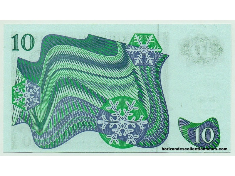 10 Kronor SUÈDE 1979 P.52d NEUF