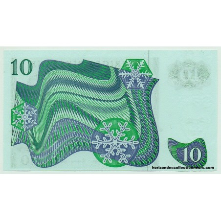 10 Kronor SUÈDE 1979 P.52d NEUF