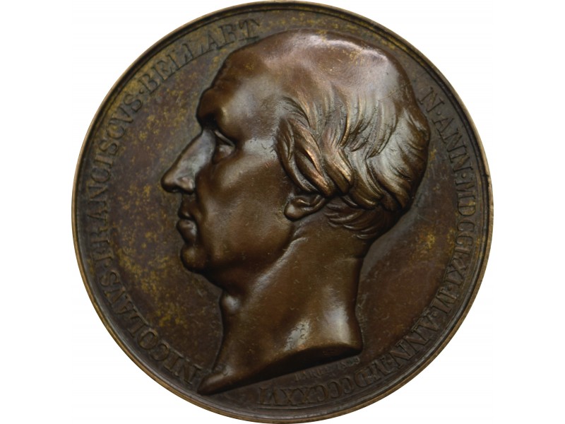 CHARLES X Médaille, Nicolas François Bellart. 1828