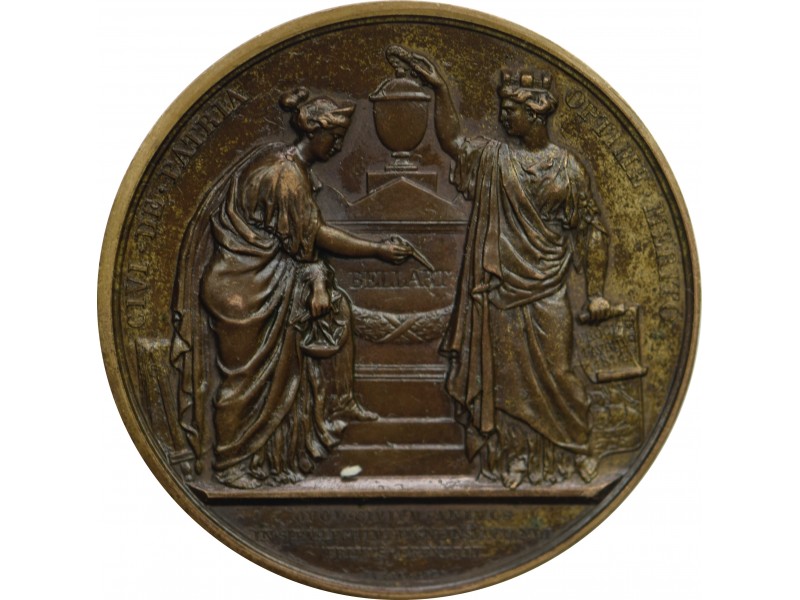 CHARLES X Médaille, Nicolas François Bellart, 1828