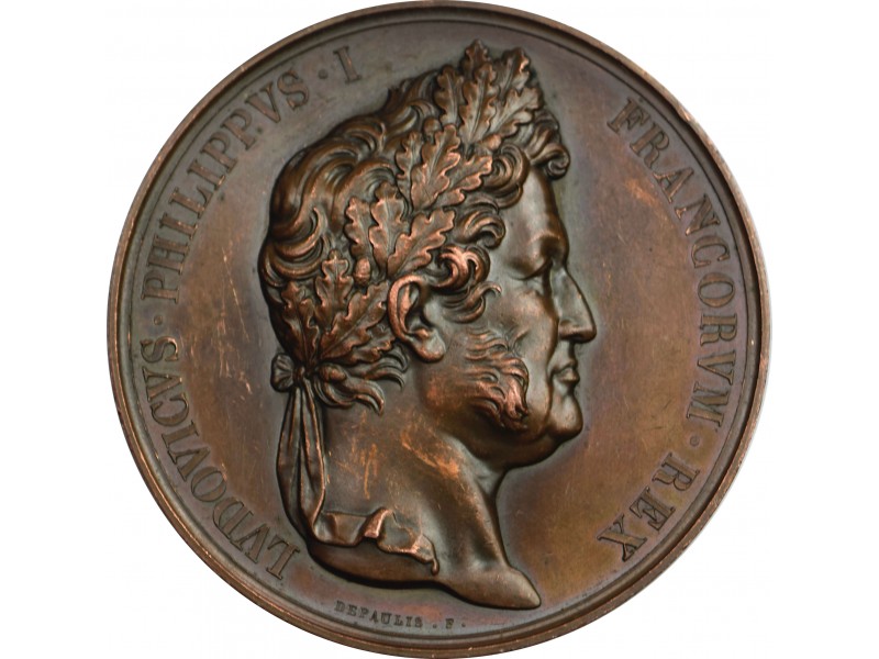 LOUIS PHILIPPE IER Médaille, Avénement de Louis Philippe 1830