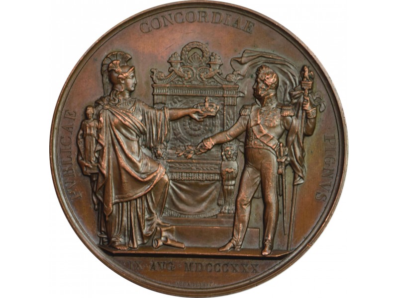 LOUIS PHILIPPE IER Médaille, Avénement de Louis...