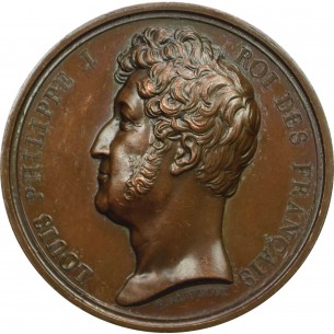 Médaille LOUIS-PHILIPPE Ier, Prise d’Anvers 1832