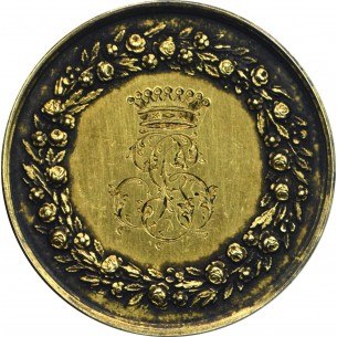 Médaille de mariage , Evangile de St Mathieu 1874 2