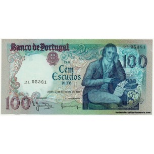 100 Escudos PORTUGAL 1980 P.178a SPL