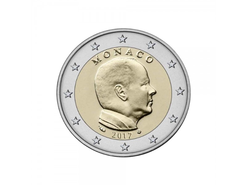 2 Euros Monaco 2017 - Prince Albert