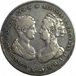 ITALIE -Charles-Louis et Marie-Louise 10 Lire Toscane 1807