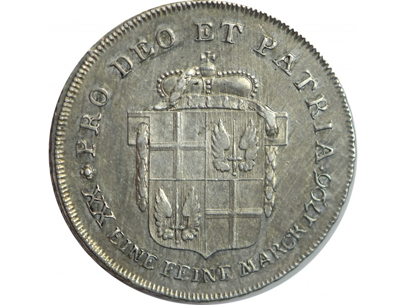 ALLEMAGNE 1/2 Thaler Fulda Adalbert III Von...