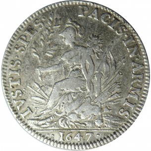 Jeton Ordinaires des guerres 1647