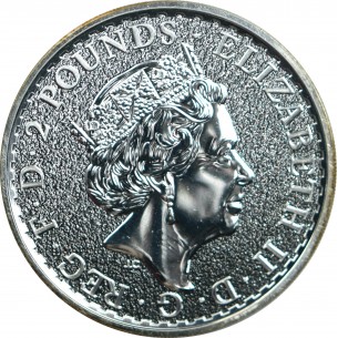 Once argent 2 Pounds Royaume-Unis Coq Lunar 2017 2