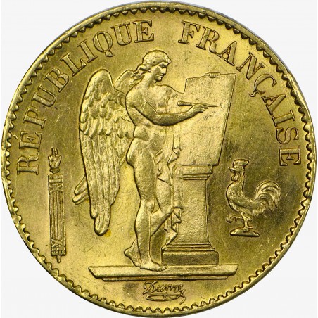 20 Francs Or GÉNIE, TROISIÈME RÉPUBLIQUE 1879 PARIS