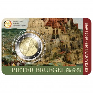 BU COINCARD 2 Euros BELGIQUE 2019, 450e anniversaire de...