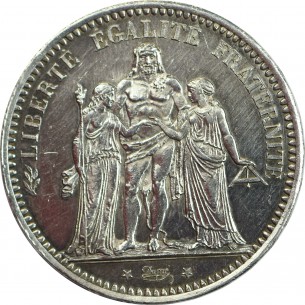 5 Francs Hercule 1873 Paris