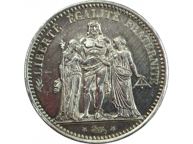 5 Francs Hercule 1873 Paris