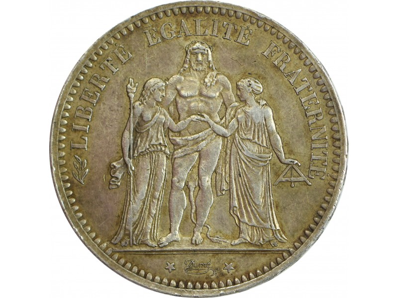 5 Francs Hercule 1873 Paris