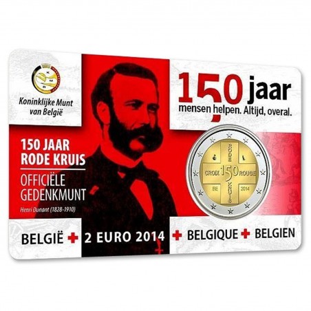 2 Euros BELGIQUE 2014 - Croix-Rouge