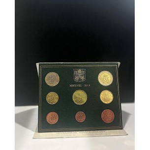 Coffret bu Série 8 pièces- LES ARMOIRIES DU VATICAN