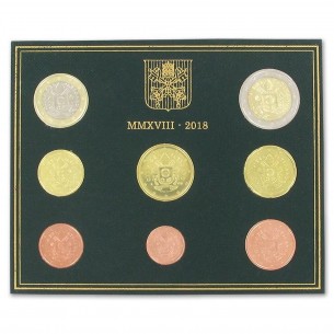 Coffret bu Série 8 pièces- LES ARMOIRIES DU VATICAN 2
