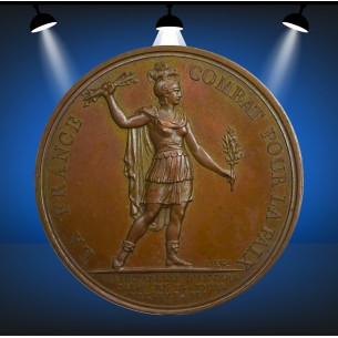 Médaille LOUIS-PHILIPPE Ier, Prise d’Anvers 1832 par E.GATTEAUX 2